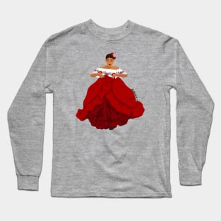 Folklorico dancer Long Sleeve T-Shirt